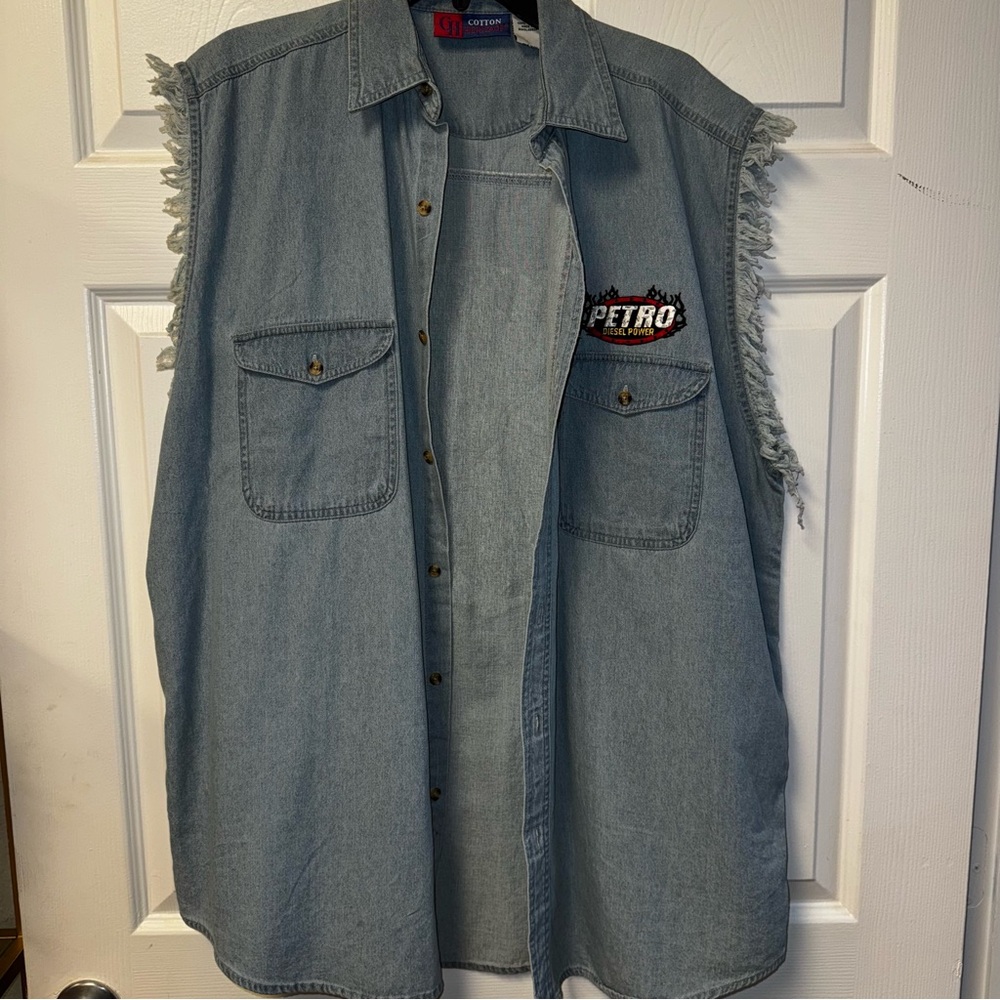 Petro Denim Sleeveless‎ Vest